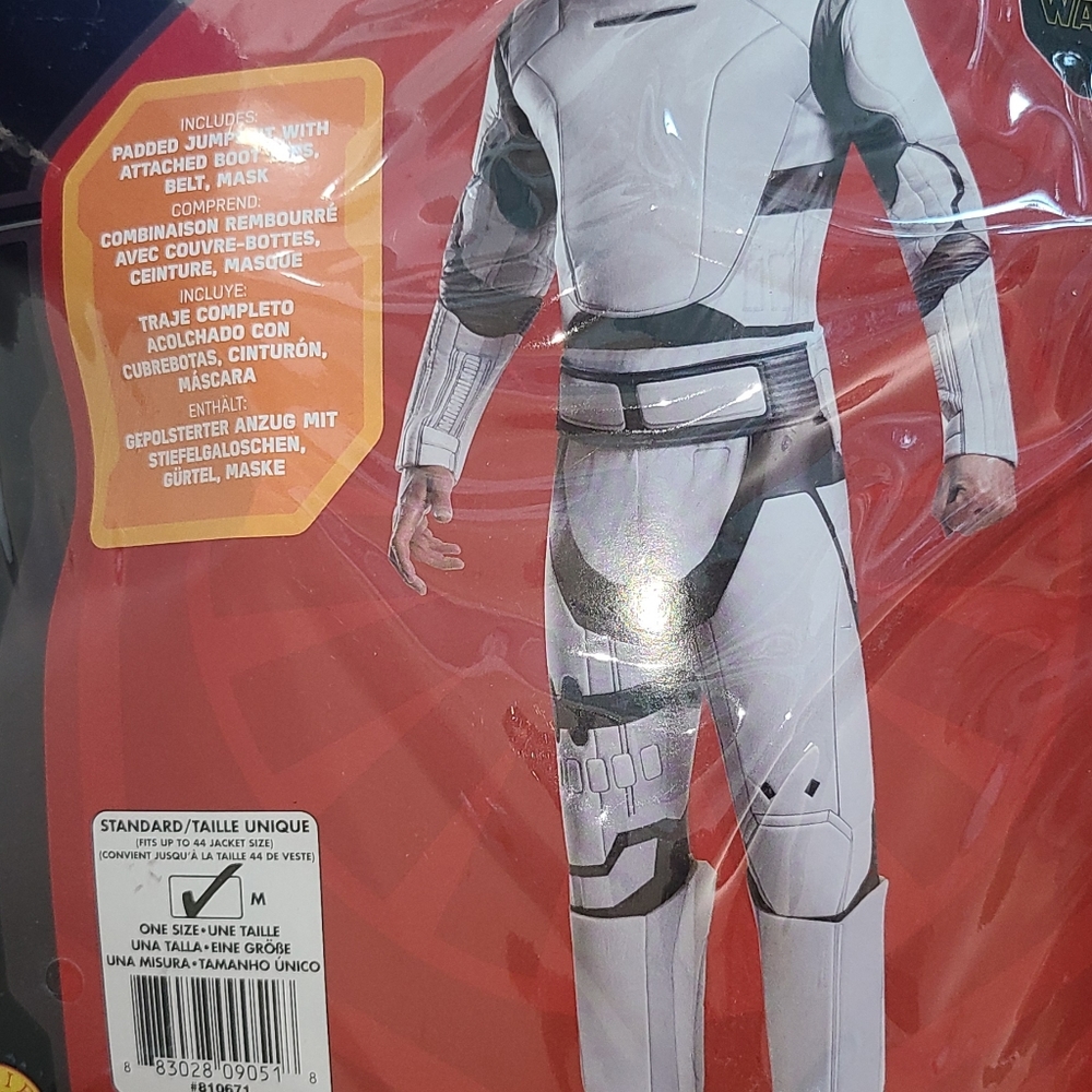 Star War Flametrooper costume (Men's medium)